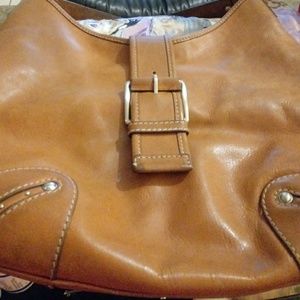 Michael Kors leather shoulder bag